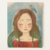 青い鳥の少女よ、飛び去るな プランナー手帳 (裏面)
