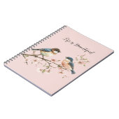 青い鳥の桜 ノートブック (左側)