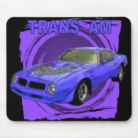 青い鳥の火の鳥 マウスパッド (正面)