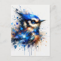 青い鳥ポストクロッシングはがき