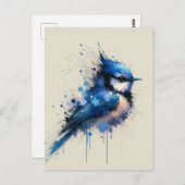 青い鳥ポストクロッシングはがき ポストカード (正面/裏面)