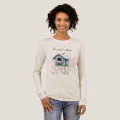 青い鳥小屋 トライブレンドTシャツ (正面全体)