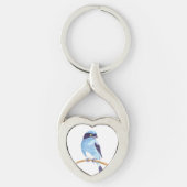 青い鳥 キーホルダー (正面)