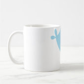青い鳥 コーヒーマグカップ (左)