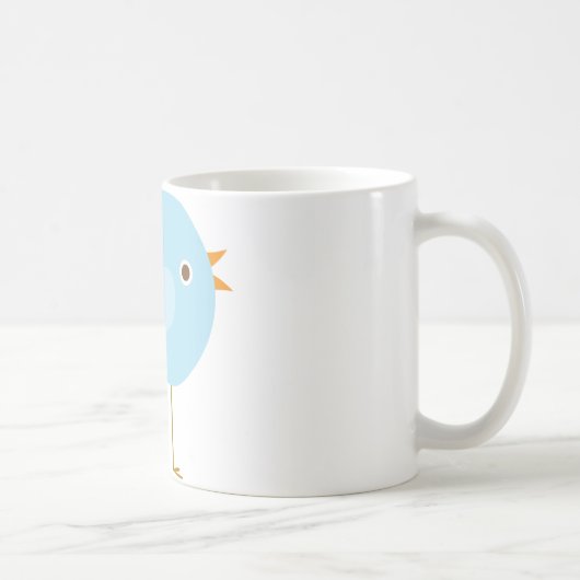 青い鳥 コーヒーマグカップ (右)