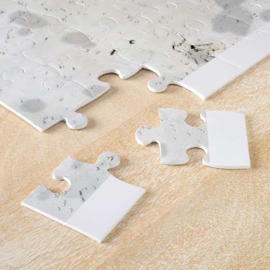 青い鳥 ジグソーパズル (側面)