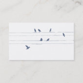 青い鳥-ビジネス 名刺 (裏面)