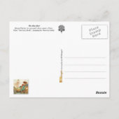 青い鳥:フローリナ女王が妖精に出会う ポストカード (裏面)