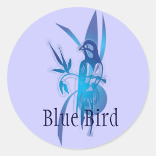青い鳥 ラウンドシール