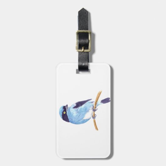 青い鳥 ラゲッジタグ (正面縦)