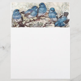 青い鳥 レターヘッド