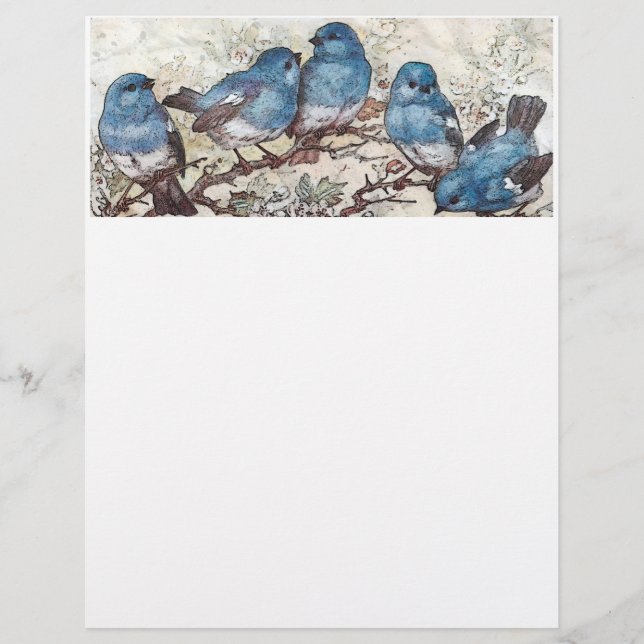 青い鳥 レターヘッド (正面)