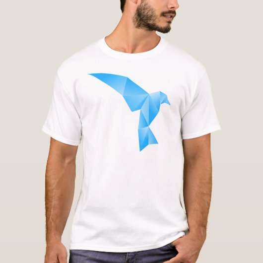 青い鳥 Tシャツ (正面)
