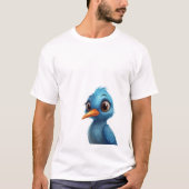 青い鳥 Tシャツ (正面)