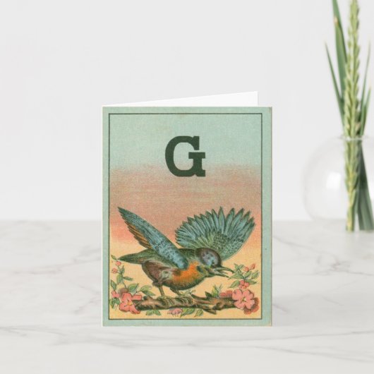 青い鳥g カード (正面)