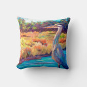 青い鷲 クッション (正面)