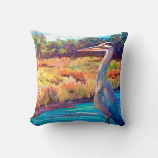 青い鷲 クッション (正面)