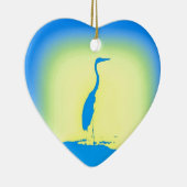 青い鷲 セラミックオーナメント (右)