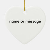 青い鷲 セラミックオーナメント (裏面)