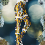 青い黄色の輝くクリスマススター レギンス<br><div class="desc">ロックする準備をしユニークて芸術的、我々のレギンスと今年のホリデーシーズンを見る。美しい黄色とダークブルーの幾何学的パターンで飾られた、これらのレギンスはあなたのフェスティバルワードローブに完璧な追加である。あなたは洗練された休日の外観を計画するかアンサンブルを選ぶかカジュアルにかかわらず、これらのレギンスは簡単に任意の衣装をファッションと祭りの声明に変換する。</div>