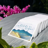 青い黄金の山　冒険の始まり　ウェディング スタンダードカクテルナプキン