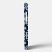 青い3D雪 Case-Mate iPhoneケース (裏面 / 左)