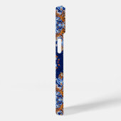 青い3D雪 Case-Mate iPhoneケース (裏面 / 右)