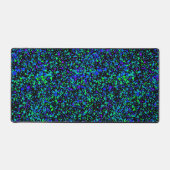 青い（ばちゃばちゃ）跳ねる- Desk Mat デスクマット (正面)