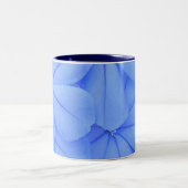 青い ツートーンマグカップ (中央)