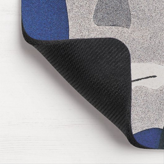 青い マウスパッド (コーナー)