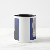 青い マグカップ (中央)