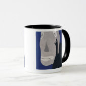 青い マグカップ (正面右)