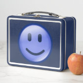 青い メタルランチボックス (インサイチュ)