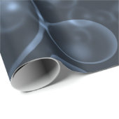 青い《写真》ぼけ味、《写真》ぼけ味 ラッピングペーパー (ロールコーナー)