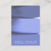 青い 名刺 (裏面)