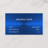 青い 名刺 (裏面)