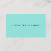 青い 名刺 (裏面)