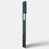 青い《植物》スイレンユニークケース – メイトiPhoneケース Case-Mate iPhoneケース (裏面 / 右)