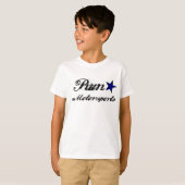 青い Tシャツ (正面フル)