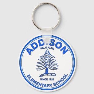 青いAddison Keychain キーホルダー