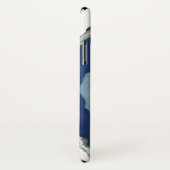 青いAgat Case-Mate iPhoneケース (裏面/右)