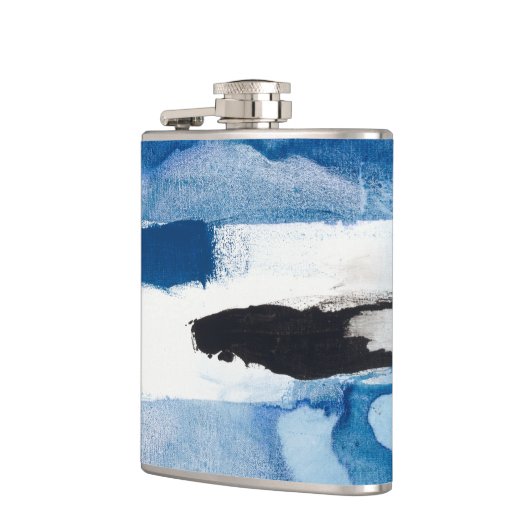 青いAmore II フラスク (左)