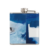 青いAmore II フラスク (裏面)