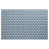 青いBellaルナのガの生地 ファブリック (ヤード)