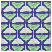 青いBellaルナのガの生地 ファブリック (見本)