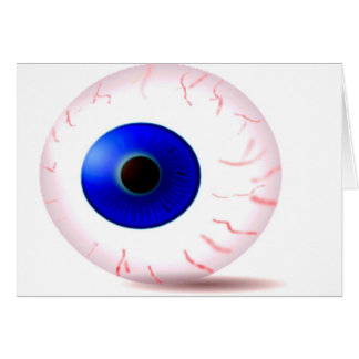 青いBloodshot眼球