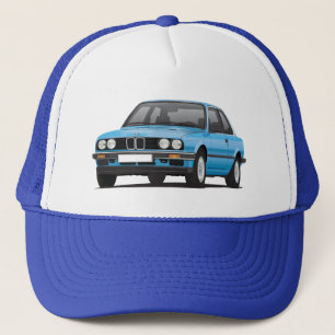青いBMW 3シリーズ(E30) キャップ