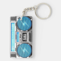 青いboombox