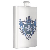 青いCDOのロゴのフラスコ フラスク (右)