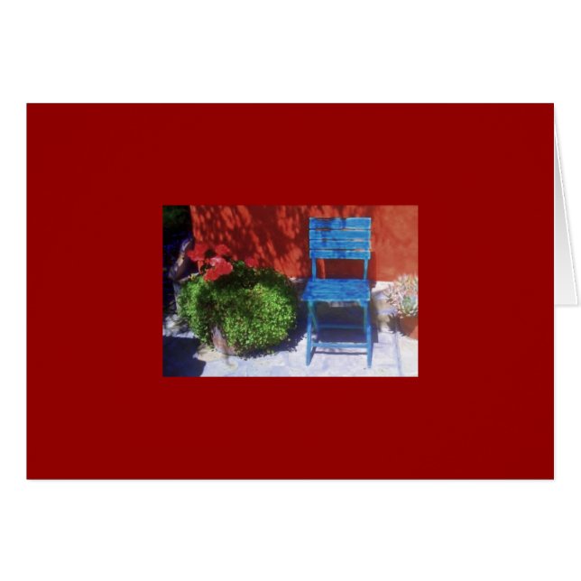 青いChair2 (正面横)